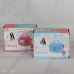 Hot selling children girls piggy bank toy password money box wholesale