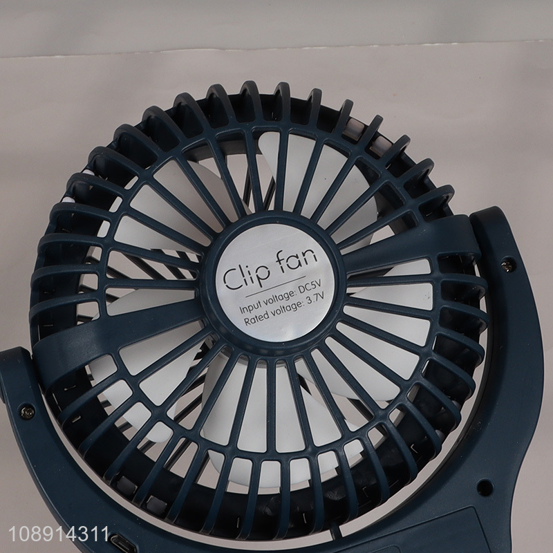 New arrival 3gears wind speed portable office clip fan for sale