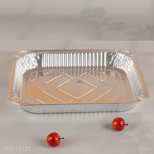 Top products rectangle aluminium foil food container pan