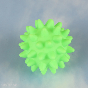 China imports indestructible squeaky dog toy spiky dog toy ball