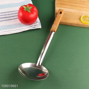 Yiwu market long handle kitchen utensils soup ladle for sale