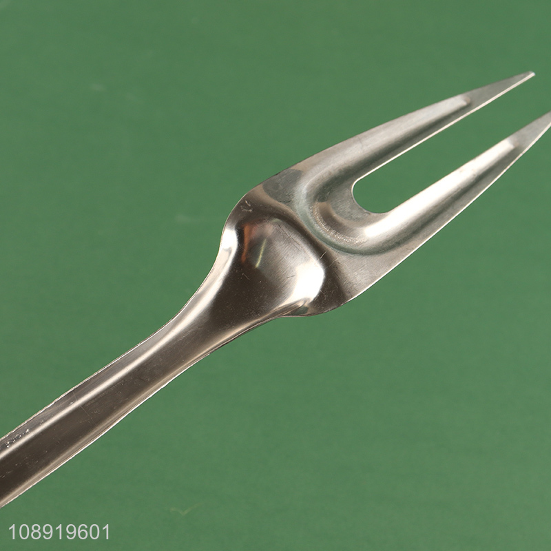 Good quality stainless steel meat fork barbecue fork for sale