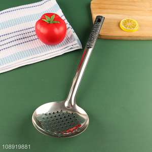 New design stainless steel kitchen colander filter spoon for sale