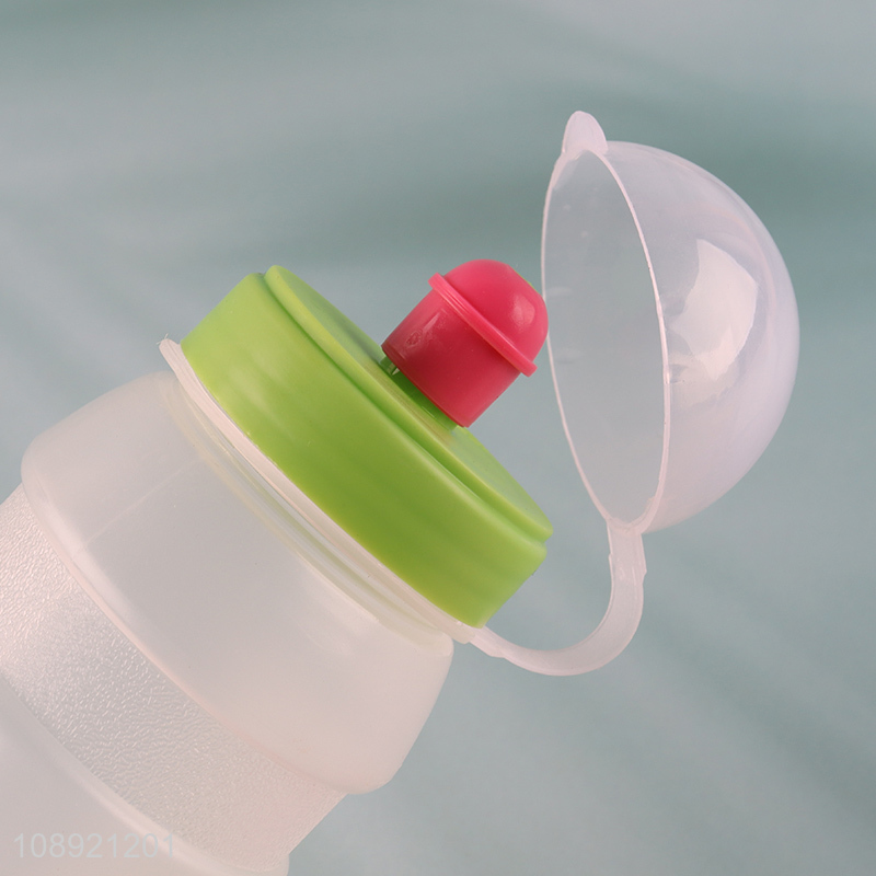 Hot selling portable clear plastic water bottle drinking bottle