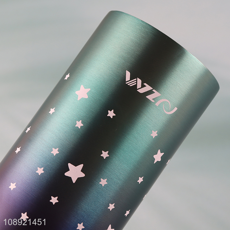 Yiwu market 600ml stainless steel insulated vacuum cup water bottle