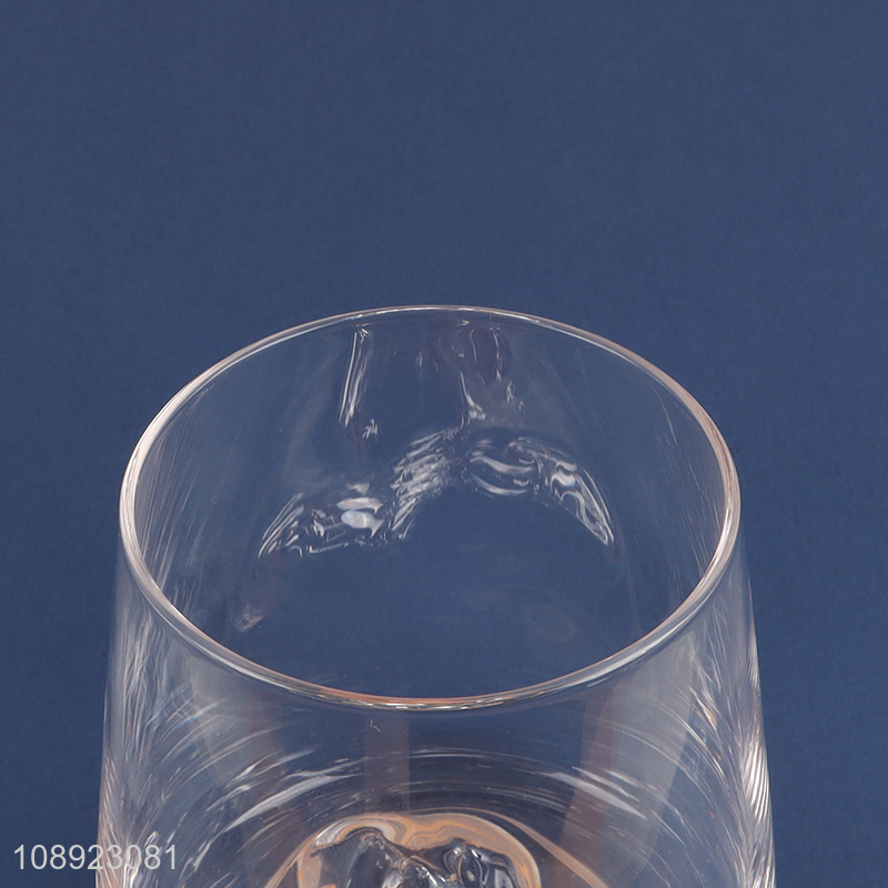 High Quality 400ml Glass Tumbler Whiskey Glasses for Bourbon Liquor