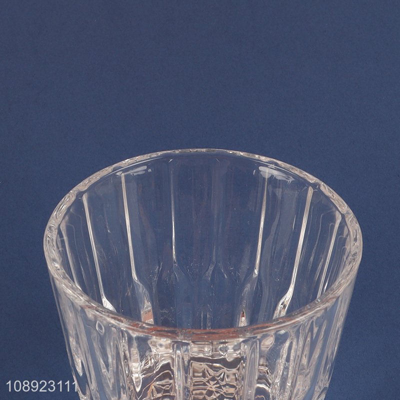 Hot Selling 330ml Clear Whiskey Glasses Lead Free Glass Water Cup