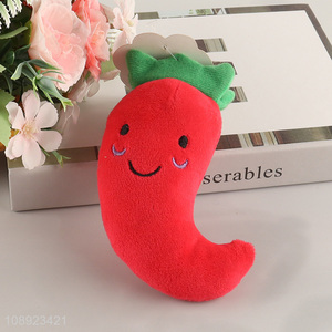 High quality cartoon pet dog chew toy squeaky plush toy for sale