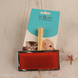 Factory wholesale pet massage comb pet hair removal tool