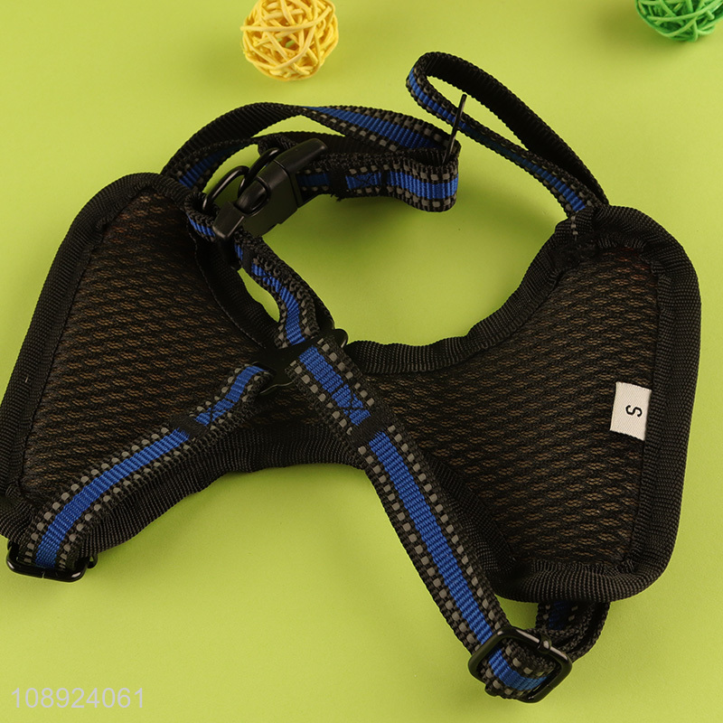 Best selling comfortable adjustable dog harness and leash set wholesale