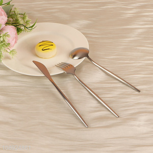 New Product 3PCS Stainless Steel Flatware Set Include Knife Spoon Fork