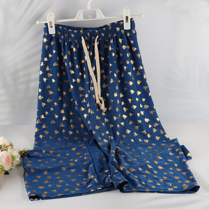 Hot selling women wide leg trousers casual pants wholesale