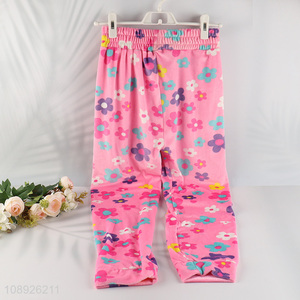 Top products flower pattern soft comfortable women pants