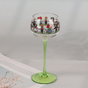 Online Wholesale Alsace Wine Glasses Vintage Glass Goblet Party Supplies