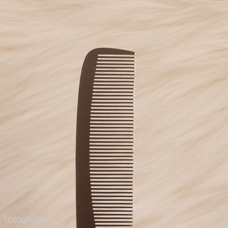 High Quality Stainless Steel Hair Comb Metal Hair Dressing Comb