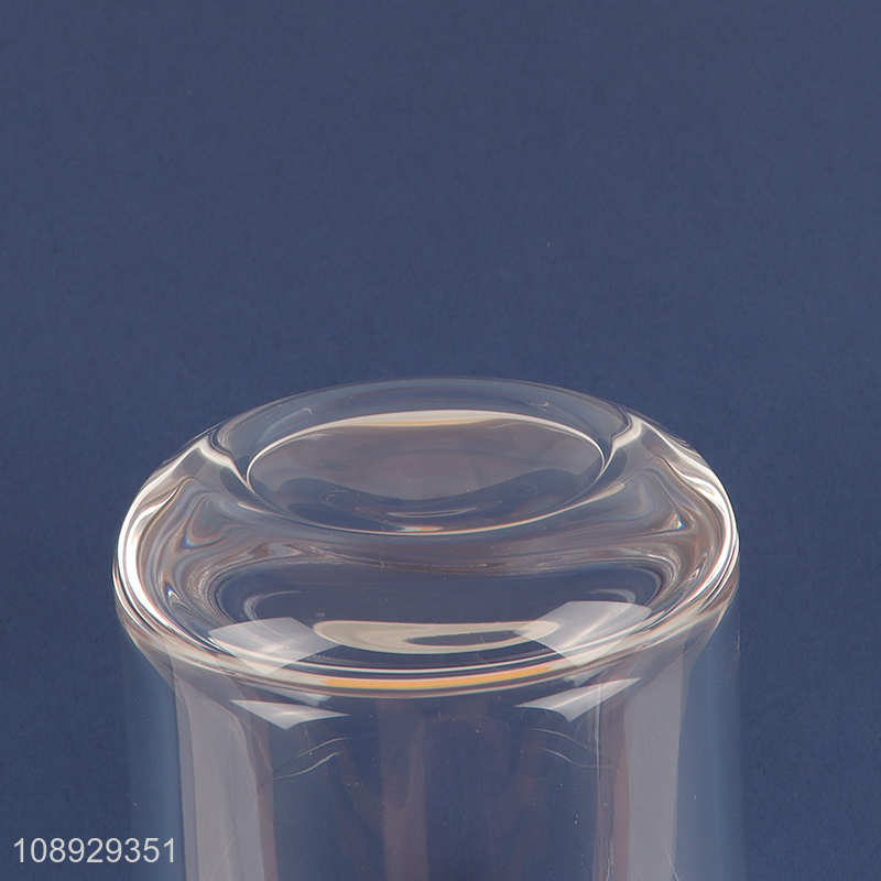 Online wholesale clear thick wine glasses lead free glass water cup