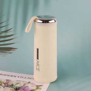 China wholesale portable glass water bottle drinking bottle