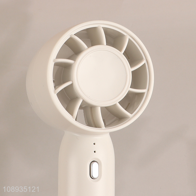 High Quality USB Rechargeable Handheld Fan for Travel Home Office