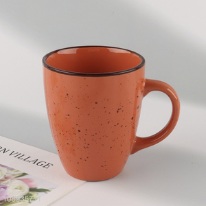 China wholesale ceramic water cup coffee cup with handle