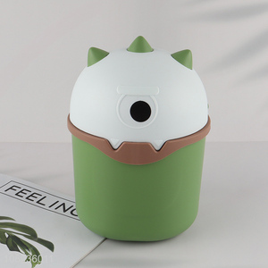 Top selling cartoon plastic mini waste bin for home office