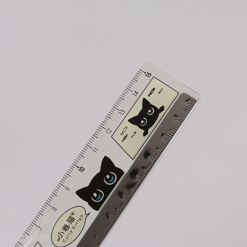 China Imports Cute Straight Ruler Plastic Measuring Tool for Kids