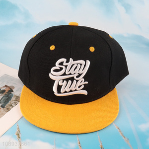 Yiwu market cotton embroidery fashionable sports baseball cap