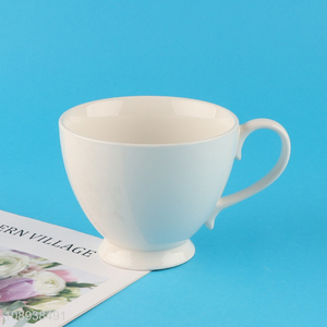 Hot items white ceramic home coffee cup drinking cup for sale