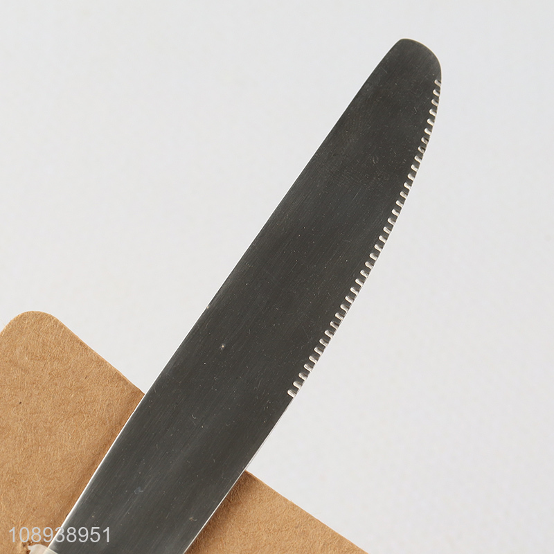 Factory supply stainless steel kitchen dinner knife for sale