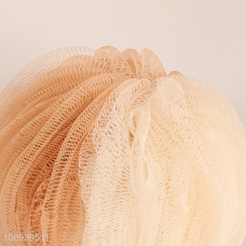 Hot Selling Shower Loofah Sponge Exfoliating Mesh Pouf for Women