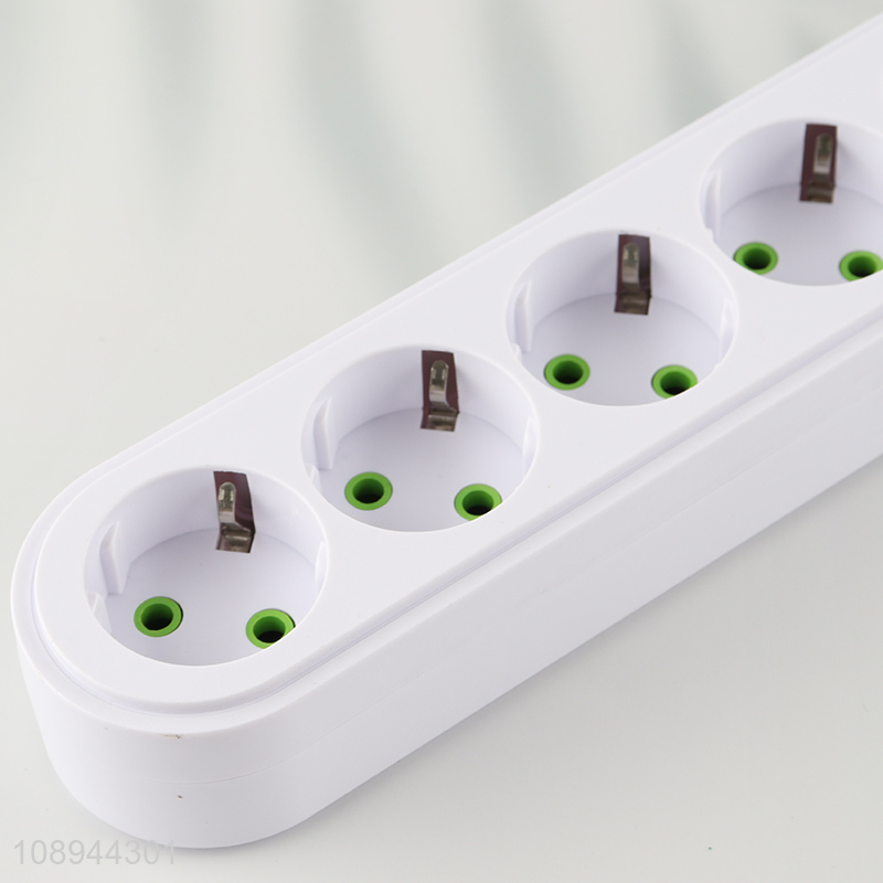 China Imports European Extension Socket Power Strip with On/Off Switch