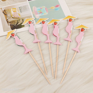 New Product 8PCS Cupcake Toppers Appetizer Picks Food Picks