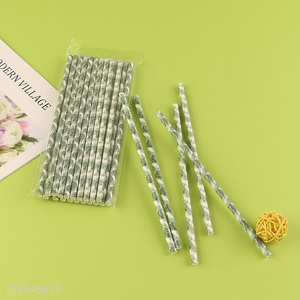 New Arrival Disposable Paper Drinking Straws Party Straws