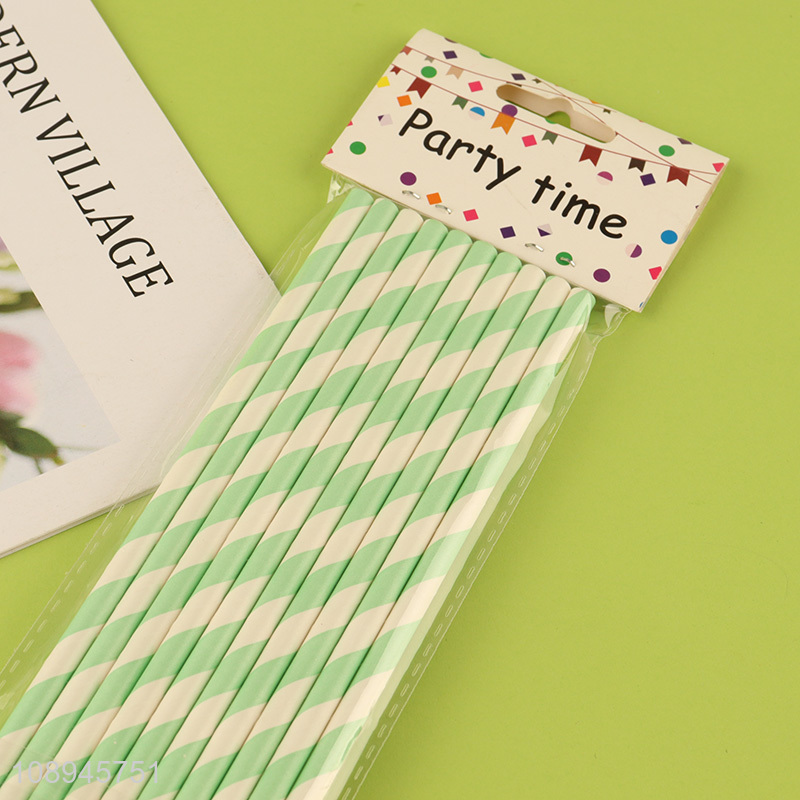 High Quality Leaft Paper Drinking Straws for Juice Milkshake