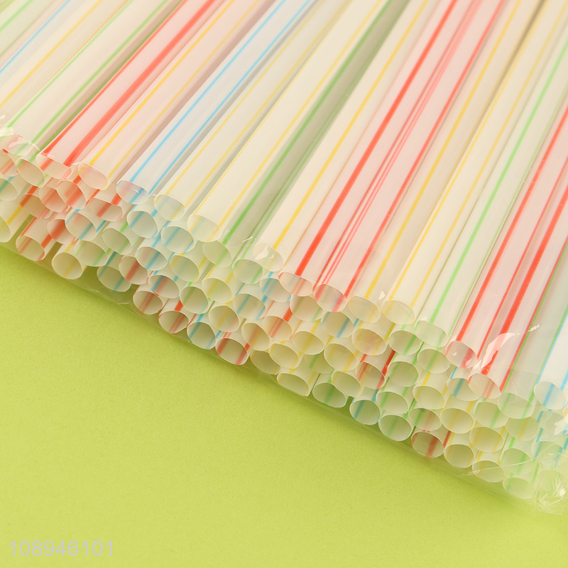 Wholesale Disposable Flexible BPA Free Plastic Drinking Straws