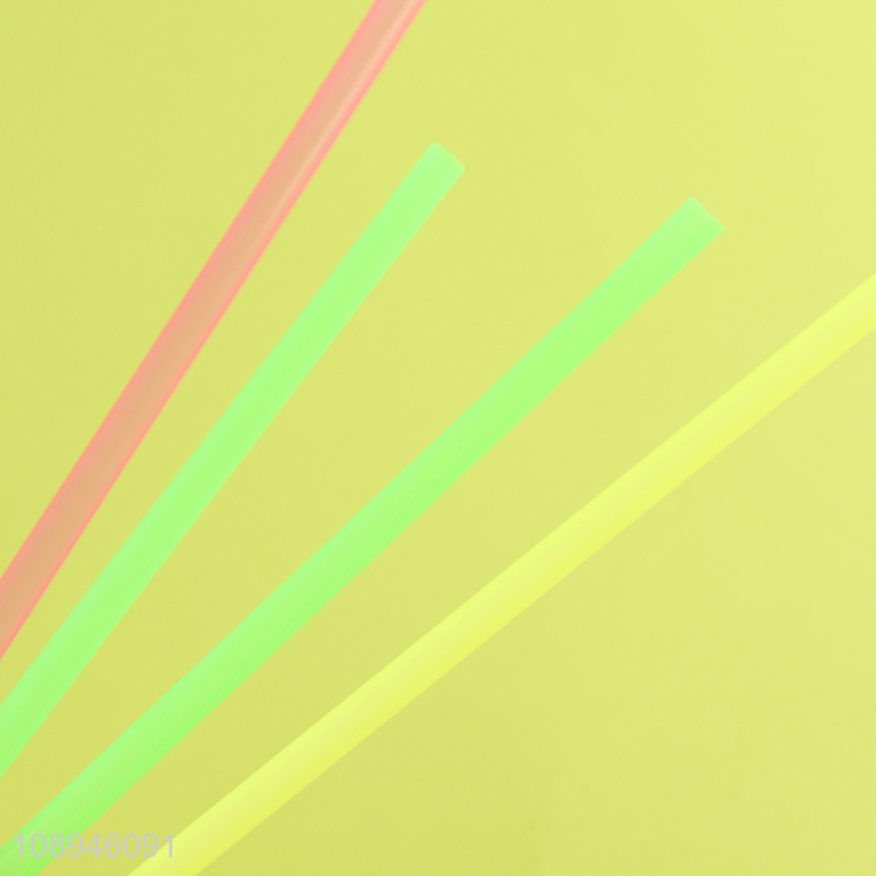 High Quality Colorful Plastic Drinking Straws for Juice Milk