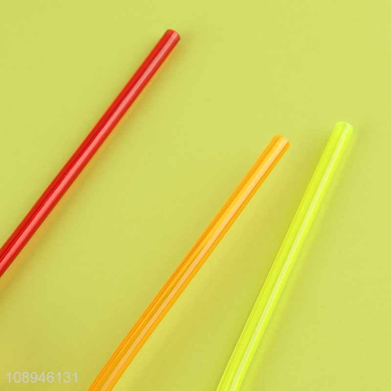 New Product Fruit Theme Drinking Straws Summer Plastic Straws