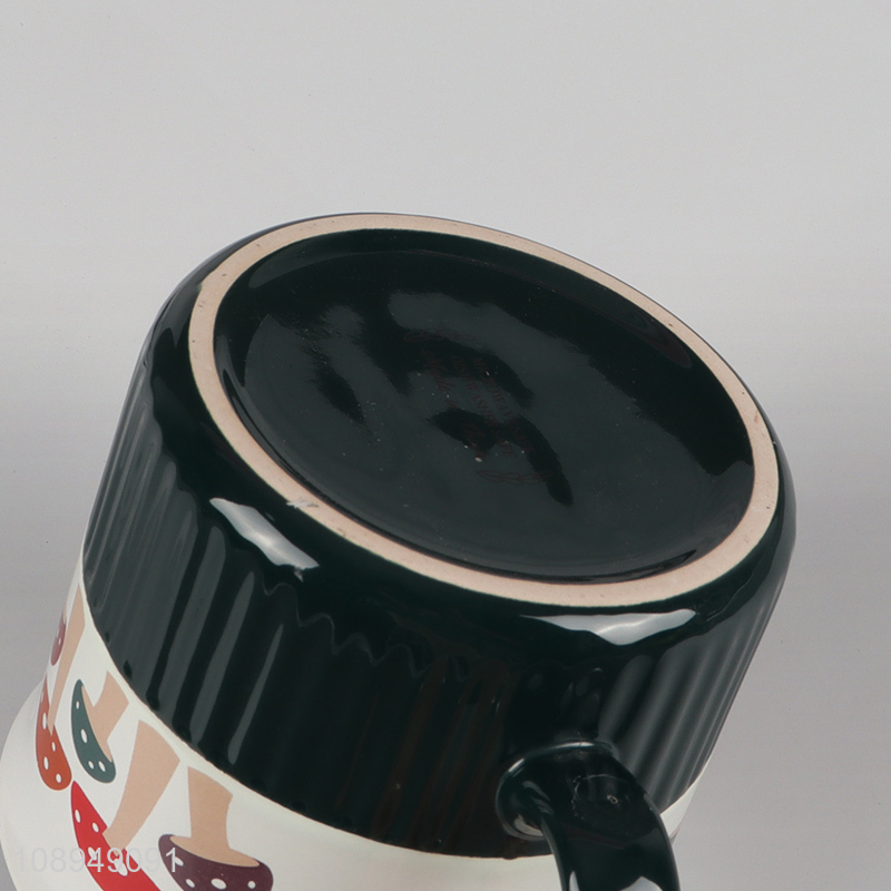 New product ceramic drinking cup coffee cup with handle