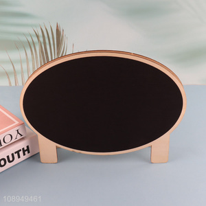 New Product Wooden Mini Chalkboard Sign Standing Place Cards