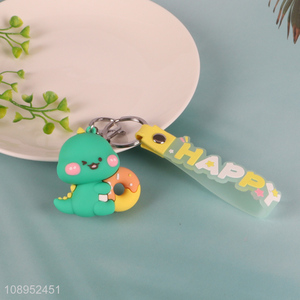 Good price dinosaur shape portable cartoon keychain for gifts