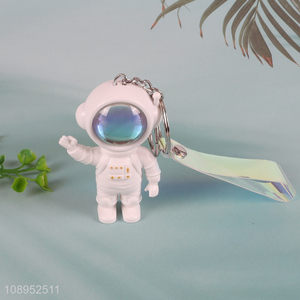 China supplier astronaut shape pendant portable keychain