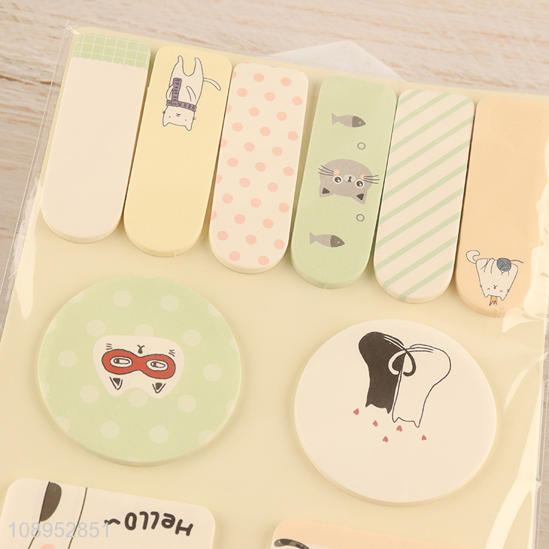 Good Quality Cute Cartoon Sticky Notes for Home Office School Students