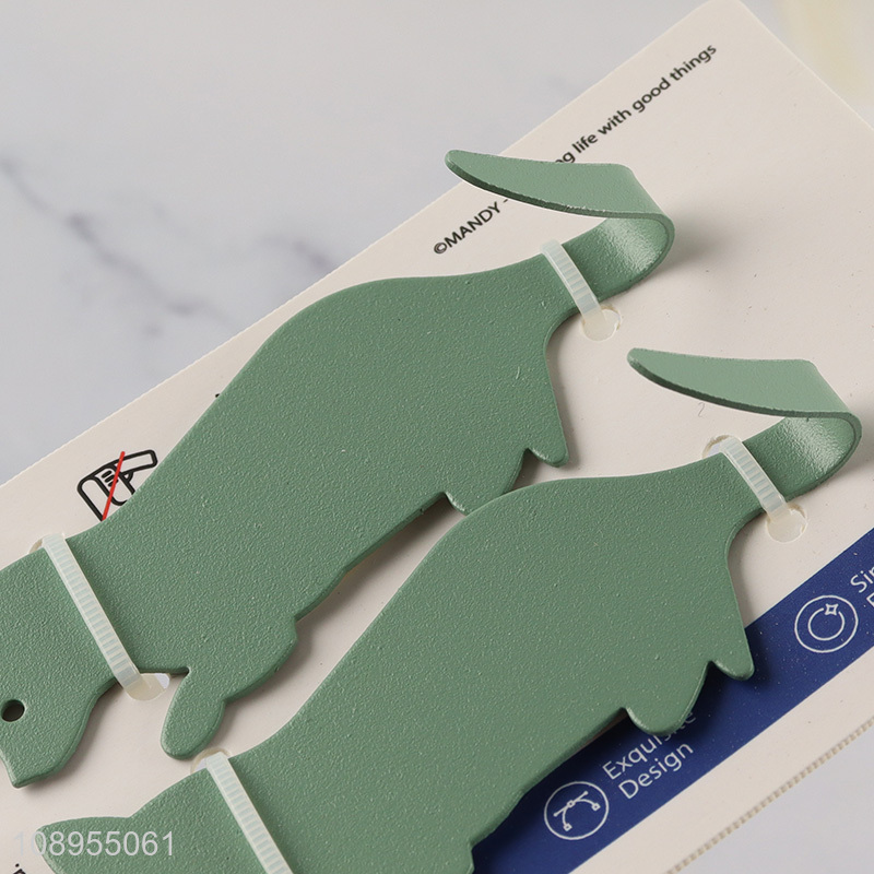 New Arrival 2PCS Dog Shaped Utility Hooks Adhesive Hooks for Hanging