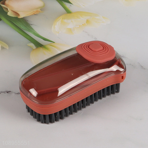 New product household scrubbing brush with soap dispenser