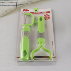 Good Quality 2PCS Stainless Steel Vegetable Fruit Peelers Kitchen Tools