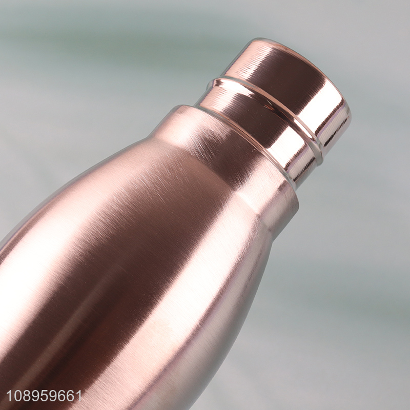 Good Quality 100ml Leakproof Reusable Single Walled Stainless Steel Water Bottle