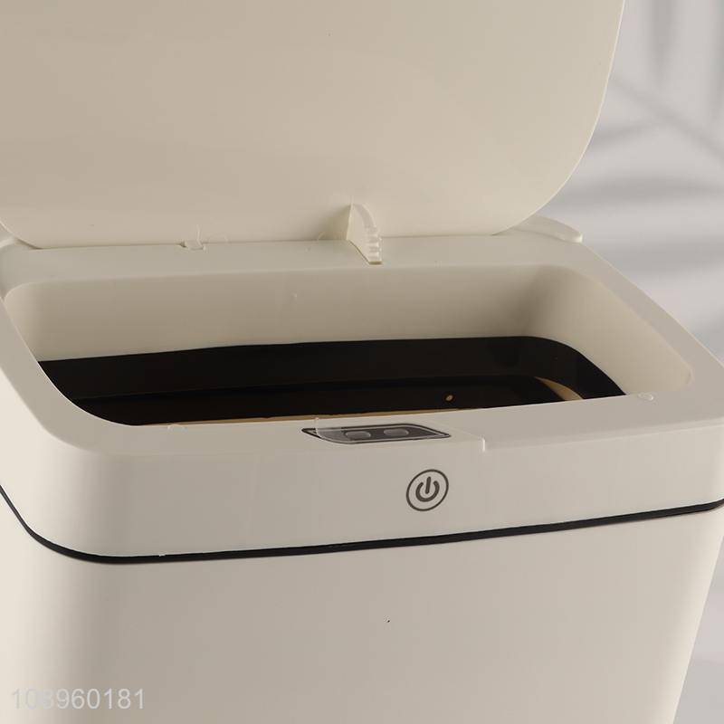 New Arrival Rechargeable Automatic Touchless Trash Can for Bathroom