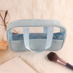 Good Quality Large Capacity Clear Travel Makeup Bag Toiletry Bag