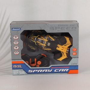 Top products speed racing car toy remote control spray car