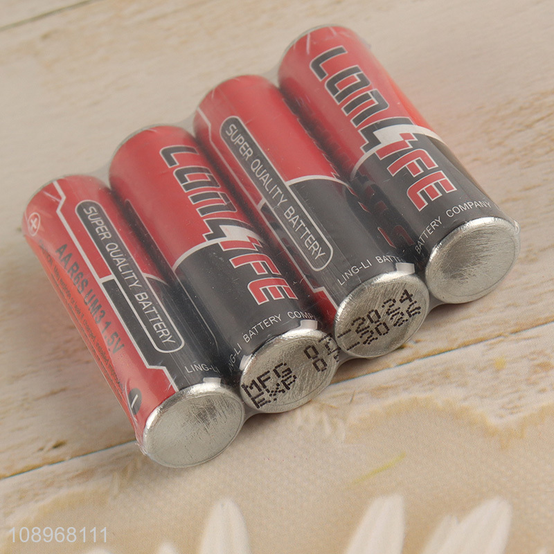 Wholesale 1.5V AA Batteries Heavy Duty Power Carbon Zinc Double A Battery