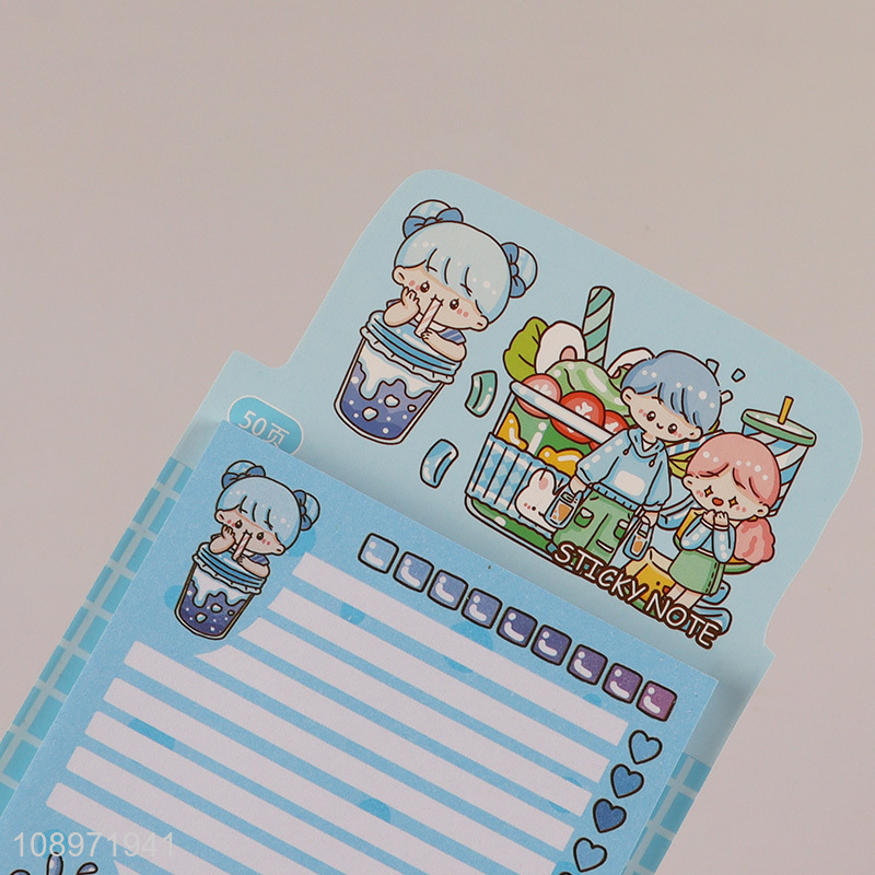 China products cartoon sticky note post-it notes for school office